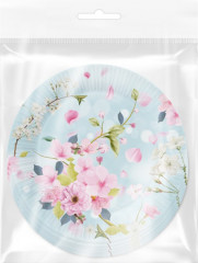 Набор тарелок бумажных «Яблоневый цвет» - Фото 1
