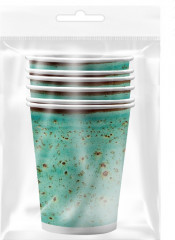 Набор стаканов бумажных «Керамика» - Фото 1