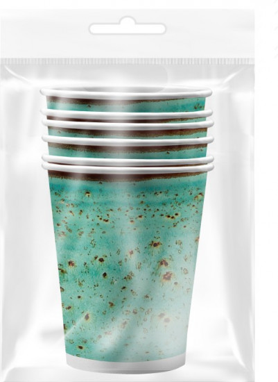 Набор стаканов бумажных «Керамика»