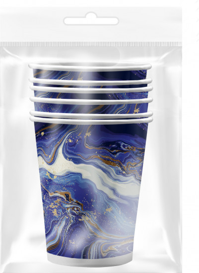 Набор стаканов бумажных «Смола синяя»