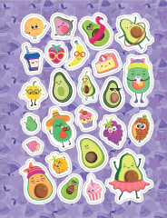 Альбом с наклейками «Авокадо без границ» - Фото 1