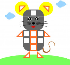 Стикер-мозаика «С совой» - Фото 2