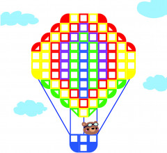 Стикер-мозаика «С трактором» - Фото 2