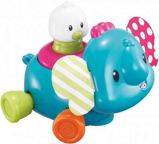 Игрушка «Слоник с птичкой»