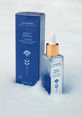 Сыворотка для лица с гидролатом василька, гиалуроном и ниацинамидом «Двойная» - Фото 1