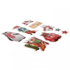 Наклейки декоративные объемные «Снежные истории» - Фото 2