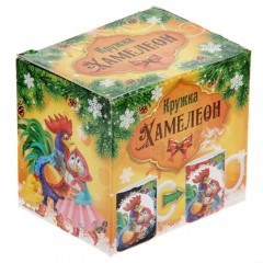 Кружка-хамелеон «Семейного счастья» символ года, 300 мл - Фото 2