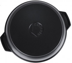 Жаровня литая со стеклянной крышкой - Фото 2