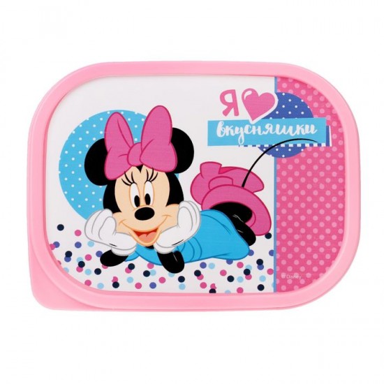 Ланч-бокс прямоугольный «Я люблю вкусняшки», 0,5 л
