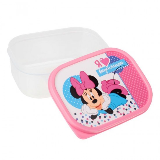 Ланч-бокс прямоугольный «Я люблю вкусняшки», 0,5 л