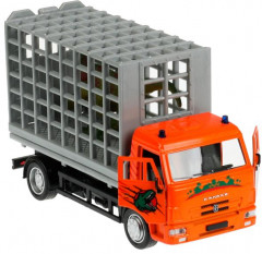 Машина инерционная «КамАЗ перевозчик с динозавром» - Фото 5