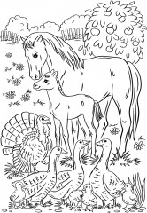 Доска для выжигания и росписи «На ферме» - Фото 3