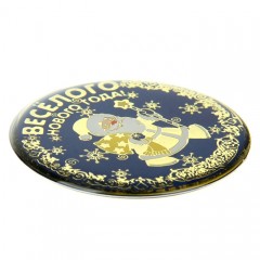 Магнит металлический «Веселого Нового года!» - Фото 2