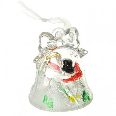 Игрушка световая «Колокольчик и Снеговик» (батарейки в комплекте) - Фото 3