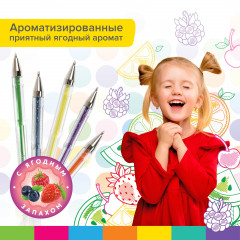 Набор ручек гелевых ароматизированных «Fruits» - Фото 4