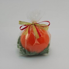 Свеча новогодняя «Апельсин средний» - Фото 1