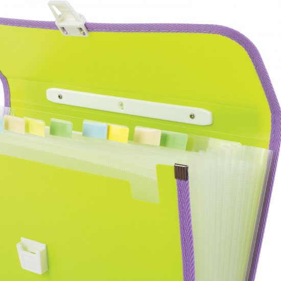 Папка-портфель пластиковая