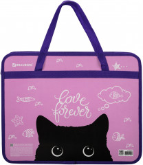 Папка с ручками «Black cat» - Фото 1