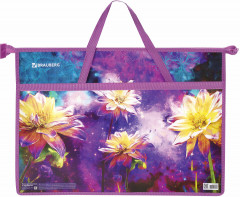 Папка для рисунков и чертежей «Flowers» - Фото 3