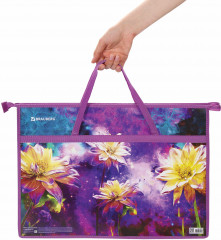 Папка для рисунков и чертежей «Flowers» - Фото 4