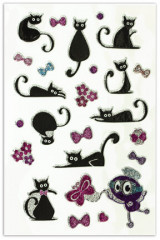 Наклейки зефирные «Кошки» - Фото 1