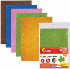 Набор цветной пористой резины - Фото 1