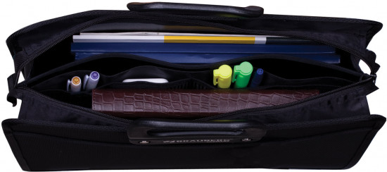 Папка-портфель пластиковая