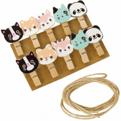 Прищепки декоративные «Забавные истории» - Фото 1