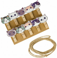 Прищепки декоративные «Котики» - Фото 1