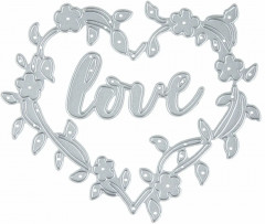 Набор ножей для вырубки и тиснения «Love в рамке» - Фото 1