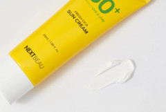 Крем для лица солнцезащитный освежающий с центеллой азиатской SPF50+ - Фото 3