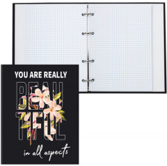 Тетрадь на кольцах «Beauty» - Фото 1