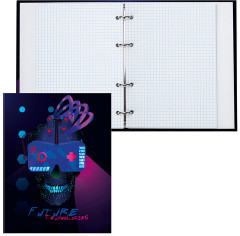 Тетрадь на кольцах «Cyber» - Фото 1