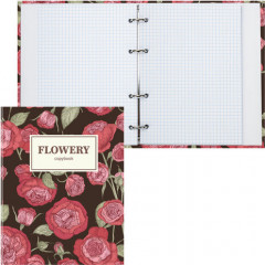 Тетрадь на кольцах «Flowers» - Фото 1