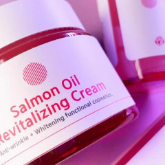 Крем для лица восстанавливающий с маслом лосося - Фото 1