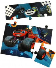 Набор пазлов 4 в 1 «Суперджипы» - Фото 2