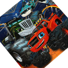 Набор пазлов 4 в 1 «Суперджипы» - Фото 3