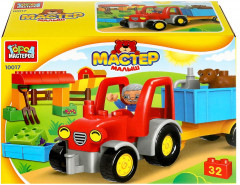 Конструктор «Трактор тележкой» - Фото 1