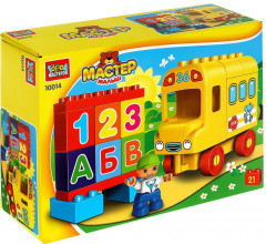 Конструктор «Автобус с буквами и цифрами» - Фото 2