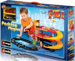 Игровой набор "Паркинг 3 Уровня" + 2 автомобиля 1:43 - Фото 1