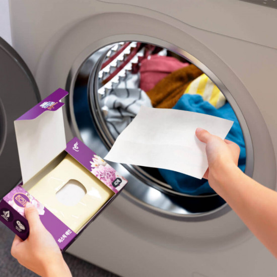 Салфетки-кондиционер для сушки белья с ароматом ванили