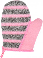 Мочалка-варежка двусторонняя - Фото 2