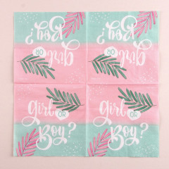 Набор салфеток бумажных «Girl or Boy» - Фото 3