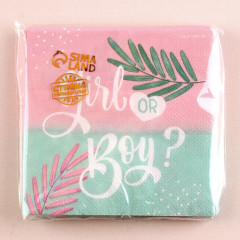Набор салфеток бумажных «Girl or Boy» - Фото 5