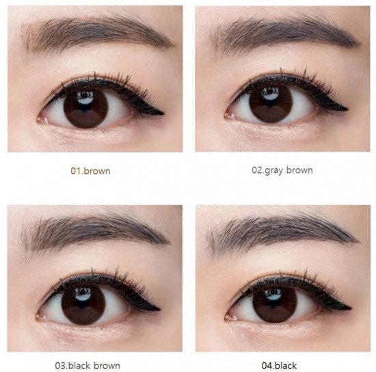 Карандаш для глаз и бровей, оттенок 03 Black brown