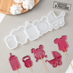 Форма силиконовая «Детский набор» - Фото 3