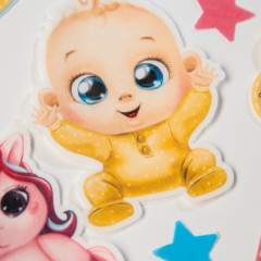 Набор съедобных картинок «Кто у нас будет?» - Фото 3