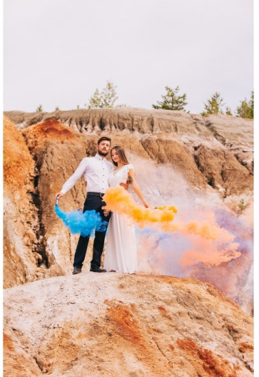 Цветной дым