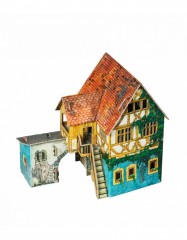 Игровой набор из картона «Дом с кораблем» - Фото 3