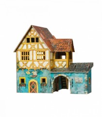 Игровой набор из картона «Дом с кораблем» - Фото 2